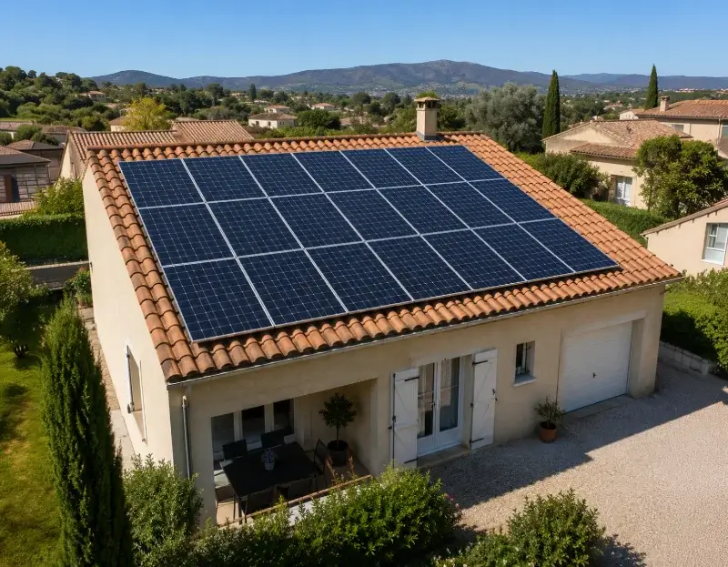 Prime à l'autoconsommation panneaux solaires Saint-Ambroix — aide financière de l'État